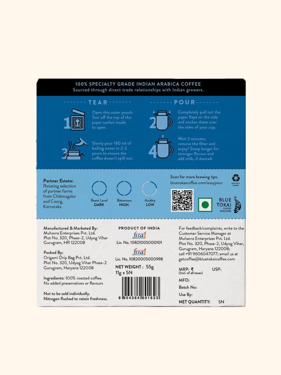 Vienna Dark Roast Easy Pour Pack of 5
