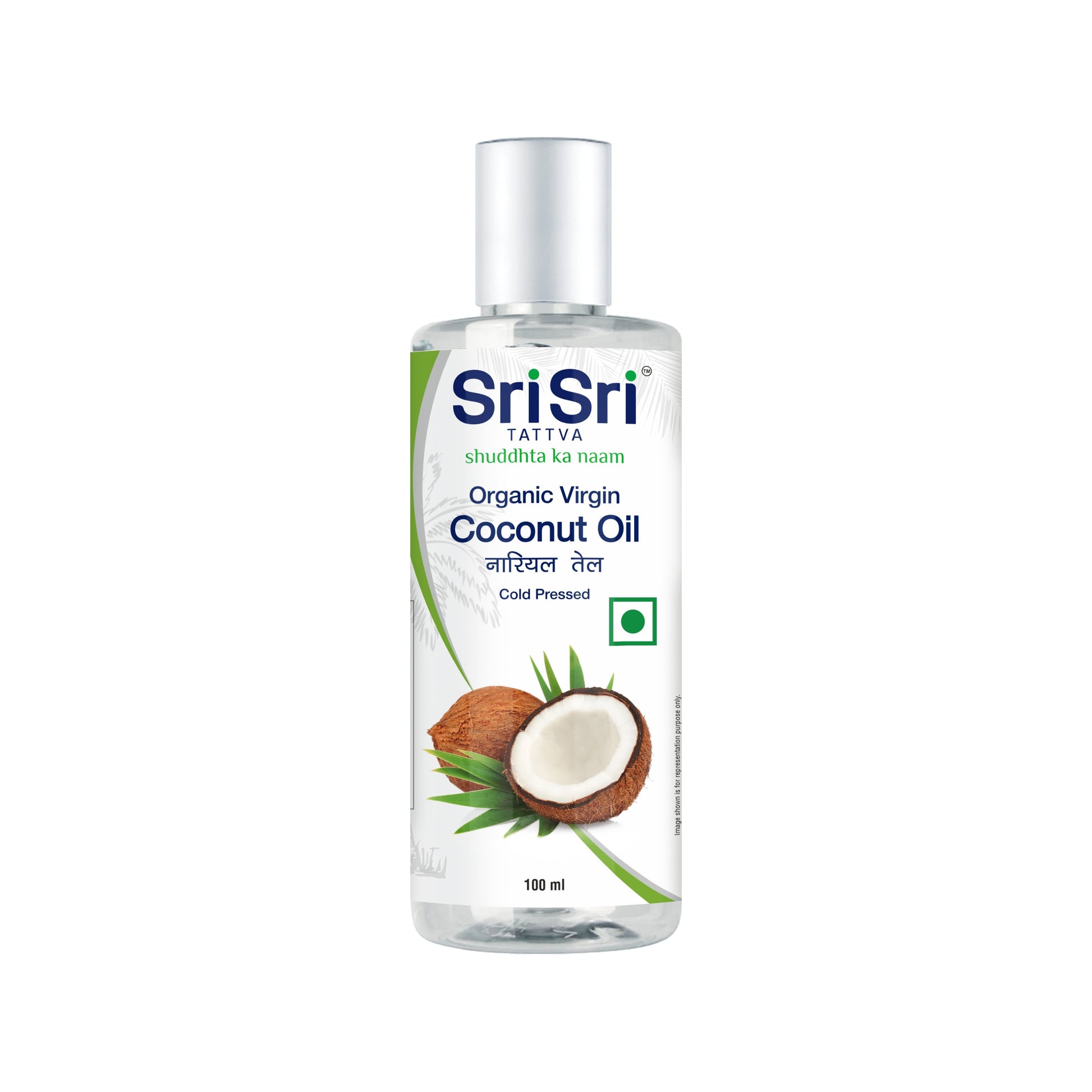 Organic Virgin Coconut Oil - Cold Pressed | Unrefined | 100 ml 100ml