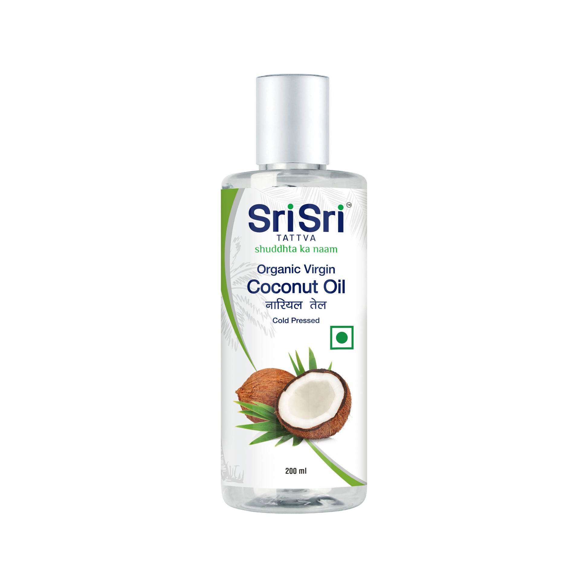 Organic Virgin Coconut Oil - Cold Pressed  | Unrefined | 200 ml 200ml