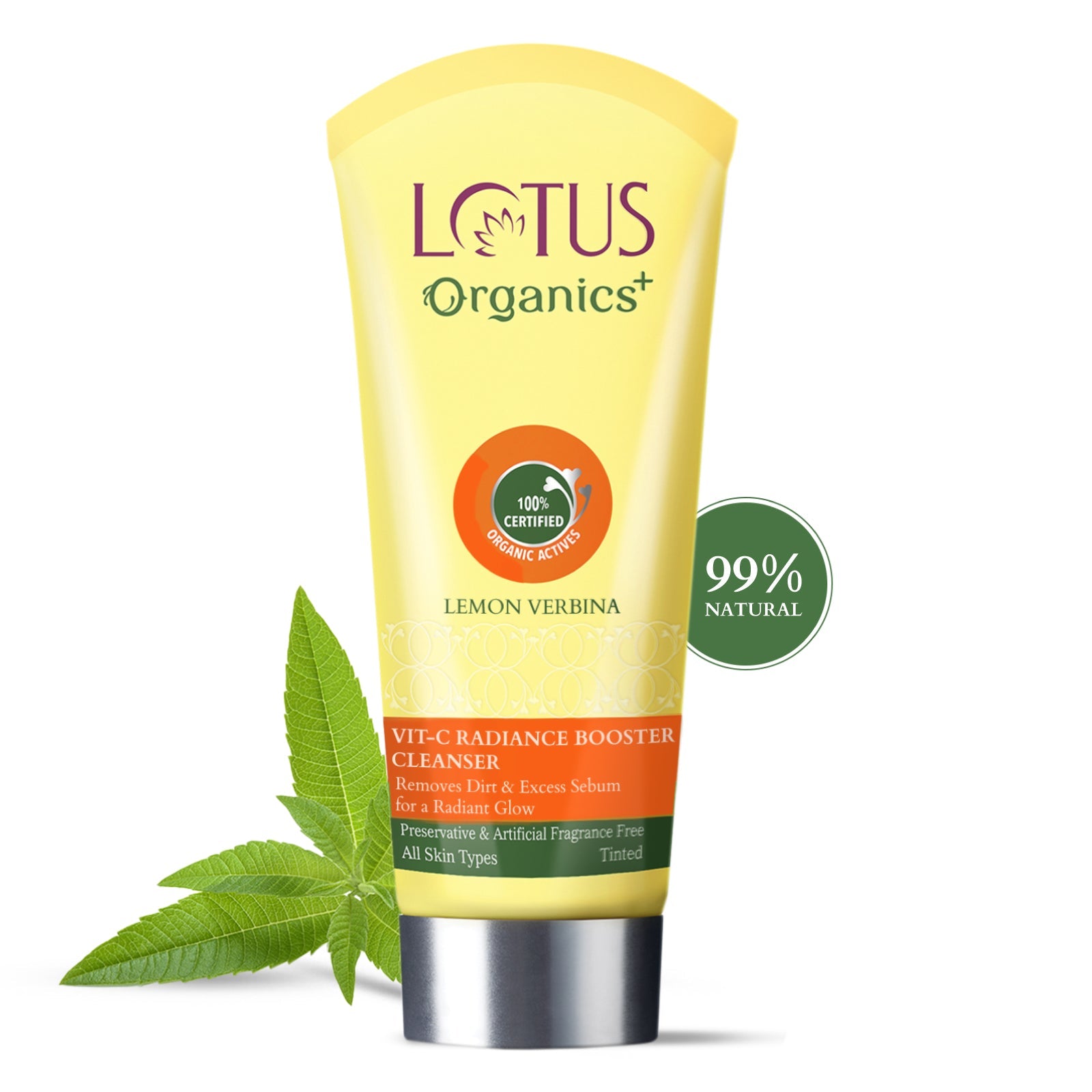 Organics+ Vitamin-C Radiance Booster Cleanser 