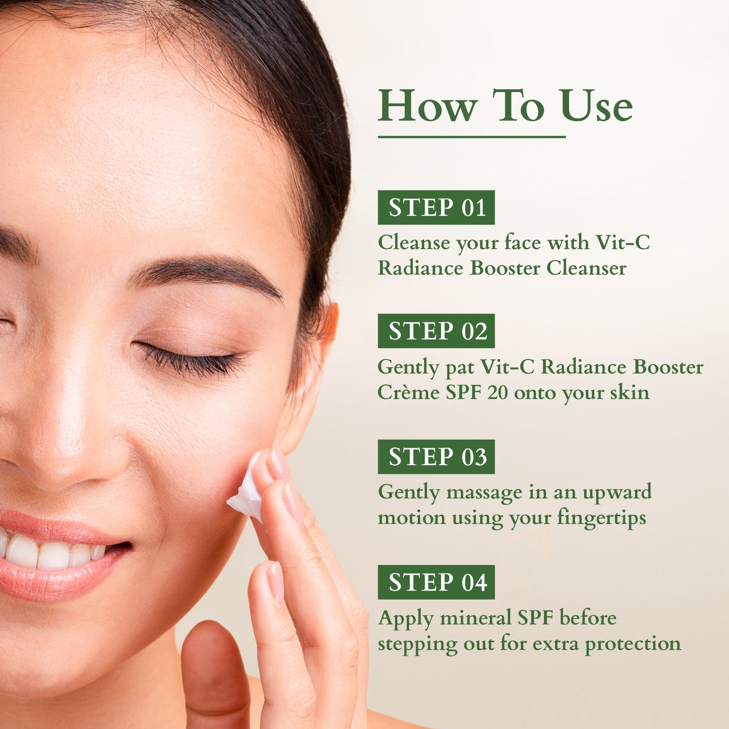 Organics+ Vitamin-C Radiance Booster cream 