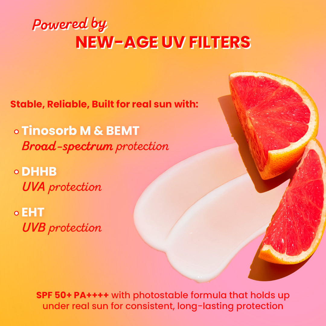 Vitamin C + E Sunscreen, IN-VIVO Tested SPF 50+ PA++++ 50g