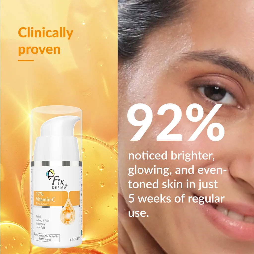 Fixderma Vitamin-C 17% Face Serum 10g 10g
