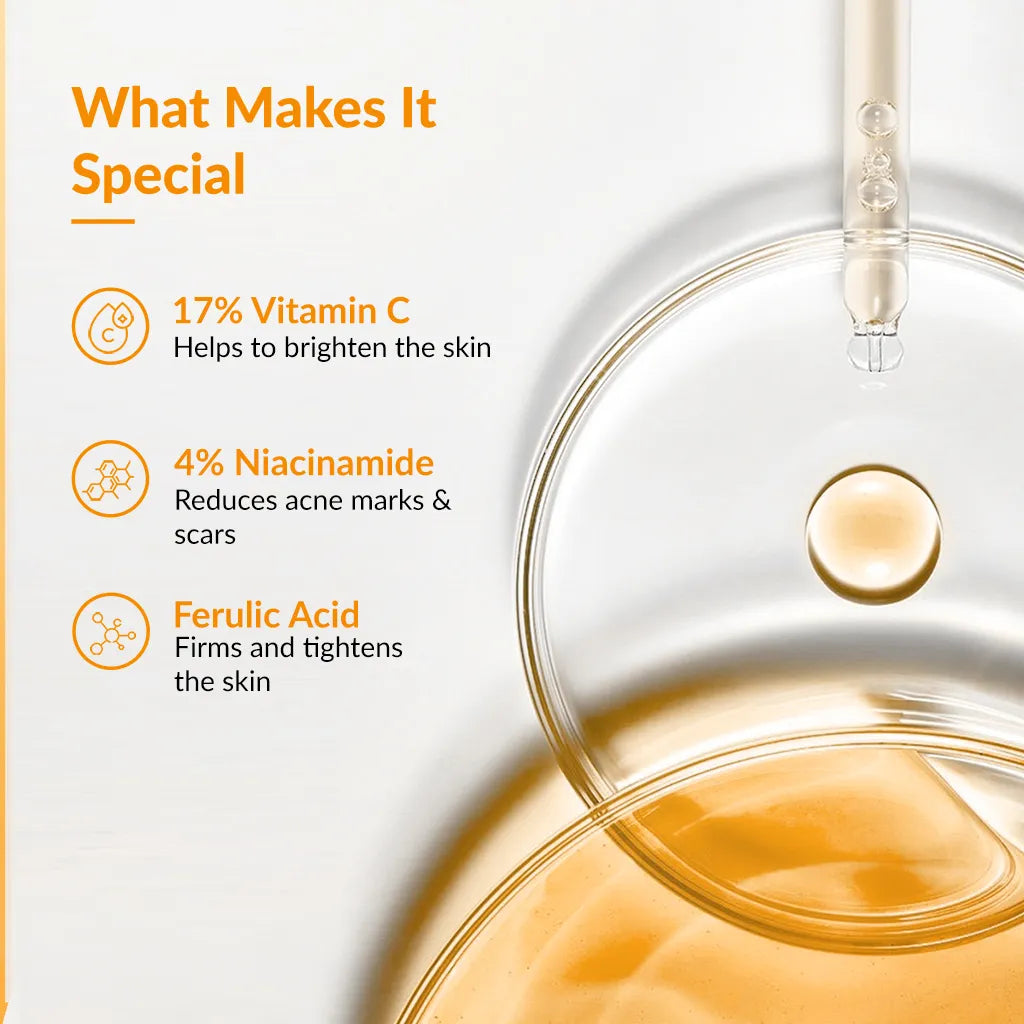 Fixderma Vitamin-C 17% Face Serum 10g 10g