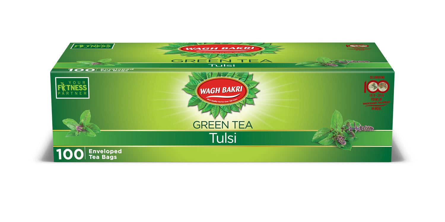 Tulsi Green Tea Bags