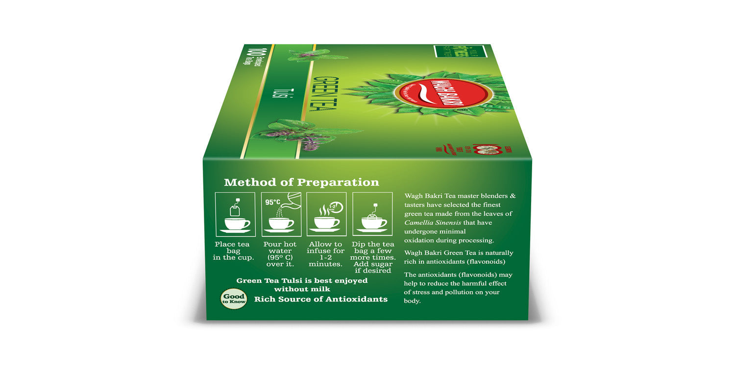 Tulsi Green Tea Bags
