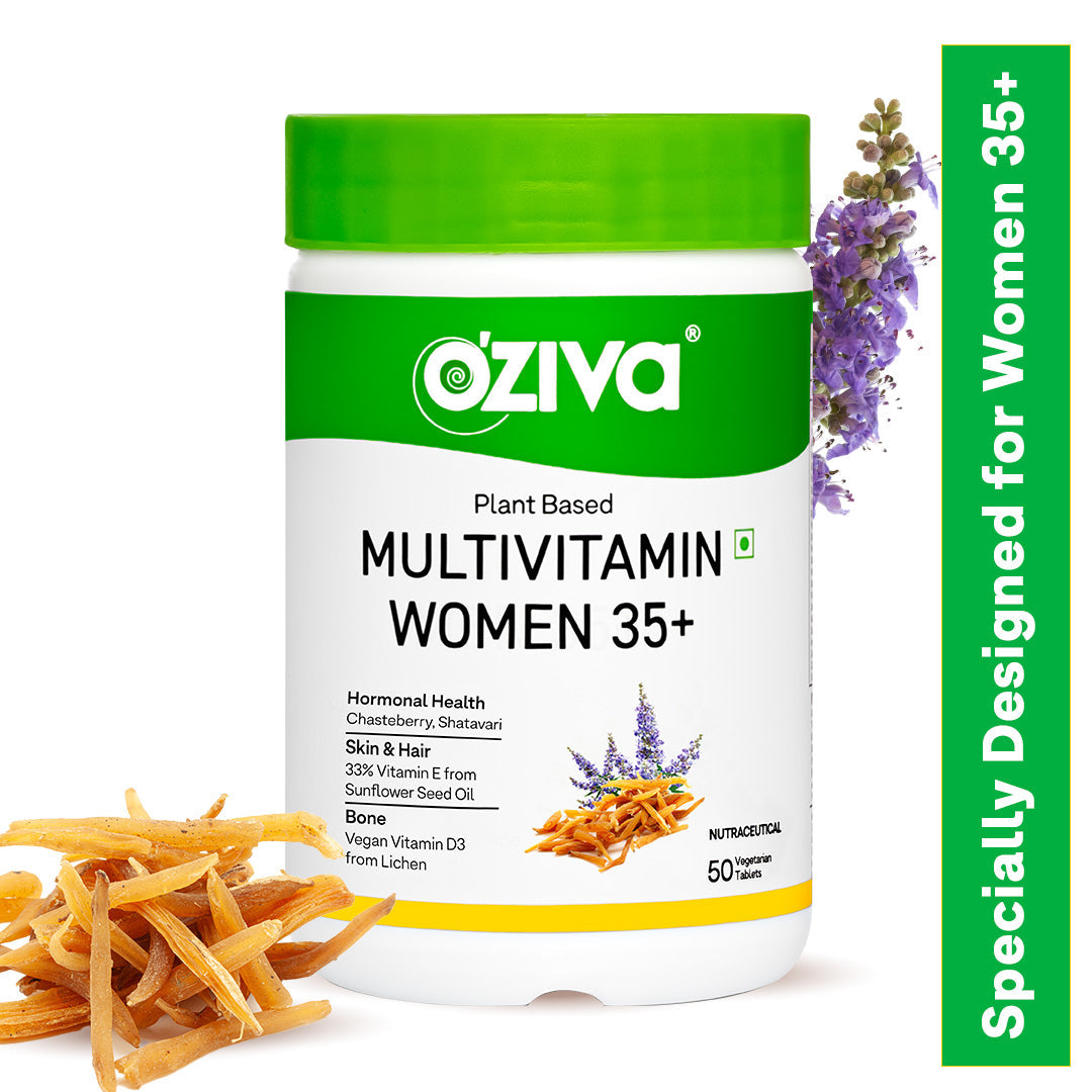Multivitamins for Women 35+ for Hormonal Health, Skin, Hair & Bone 50 Tablets 50 Tablets