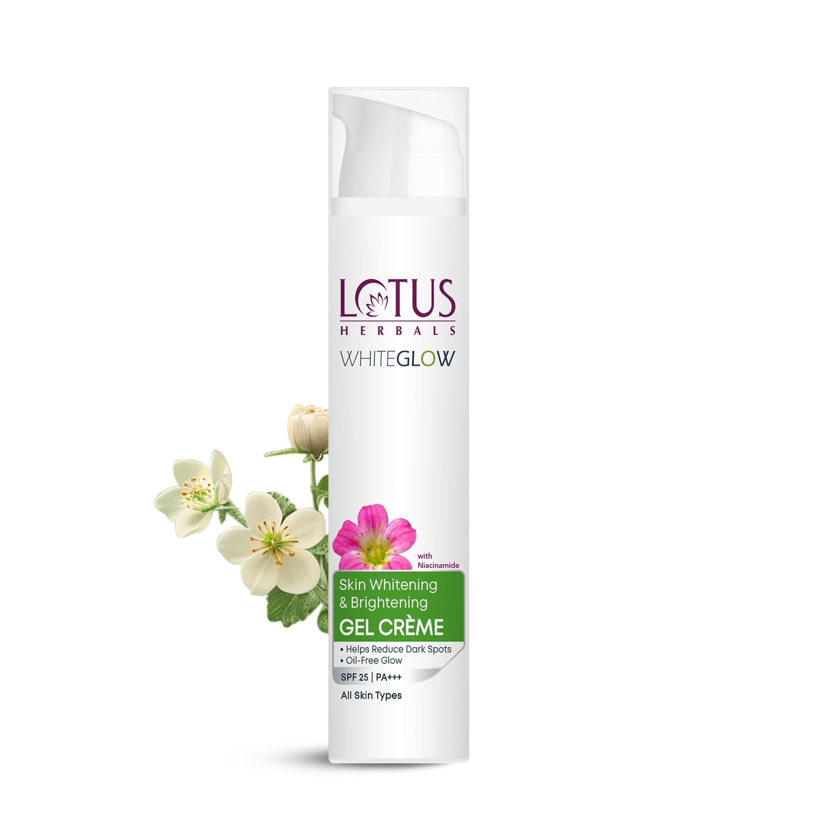 WhiteGlow Skin brightening Gel Creme SPF 25 PA+++ | 75g 75 g