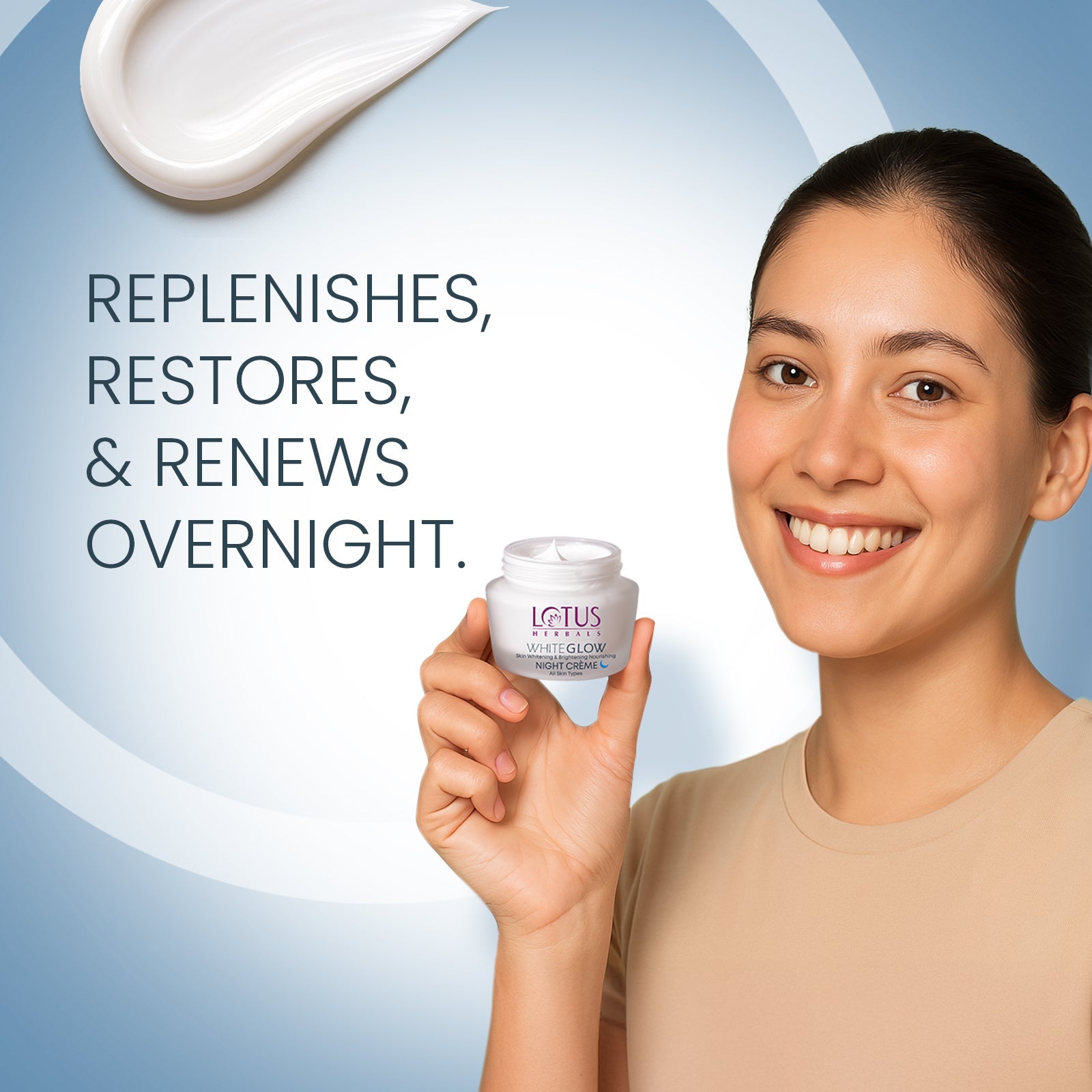WhiteGlow Skin Brightening & Nourishing Night Cream 60 g