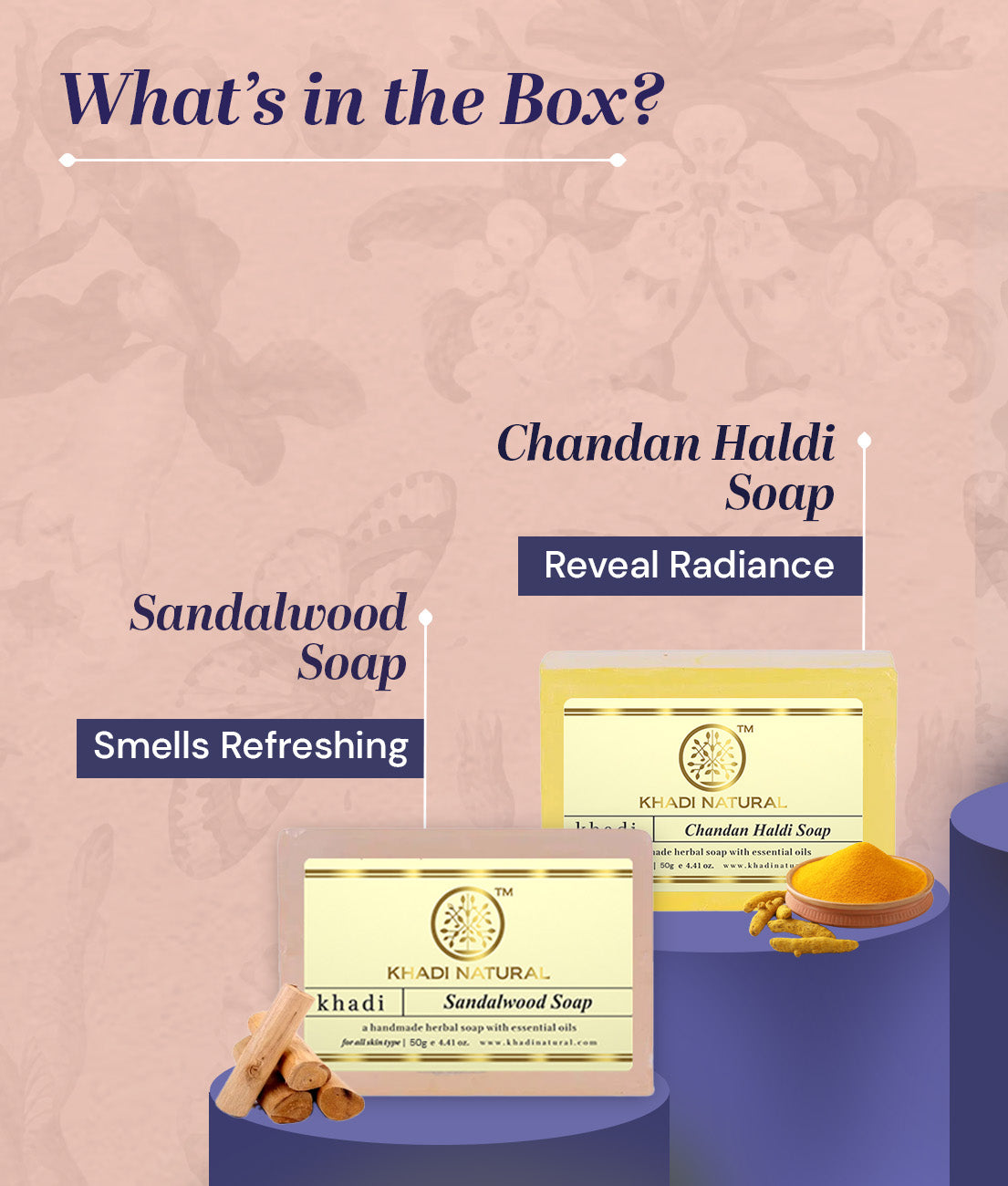 Ayurvedic Soap Kit Combo Pack Of 6 50gm Each
