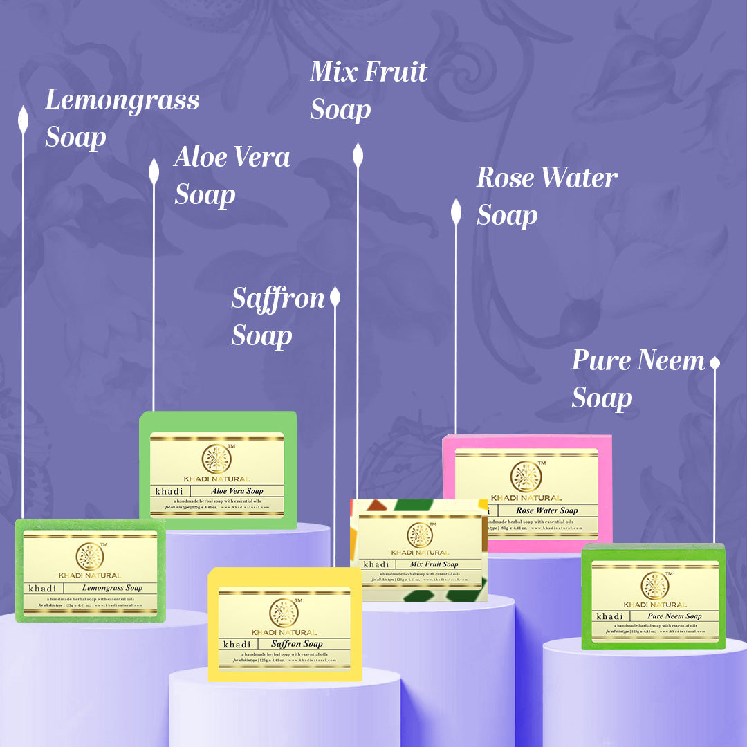 Handmade Soap Collection ,Pack of 12 (25g Each) 25g Each