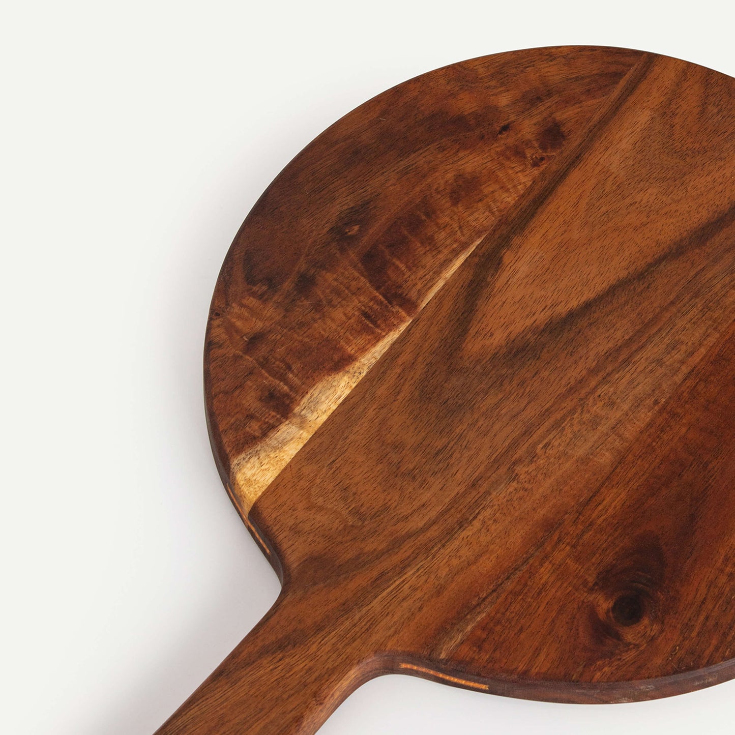 SMALL WOODEN PIZZA BOARD 22.5(長さ) x 22.5(幅) x 1.7(高さ); 直径: 22.5