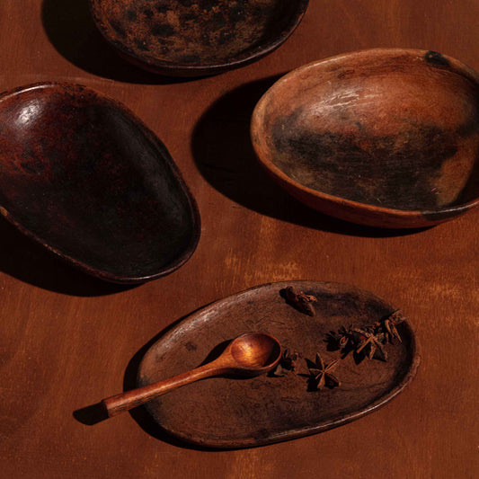 SMALL WOODEN CONDIMENT SPOONS 12.9(縦) x 3.2(横) x 1.1(高さ)
