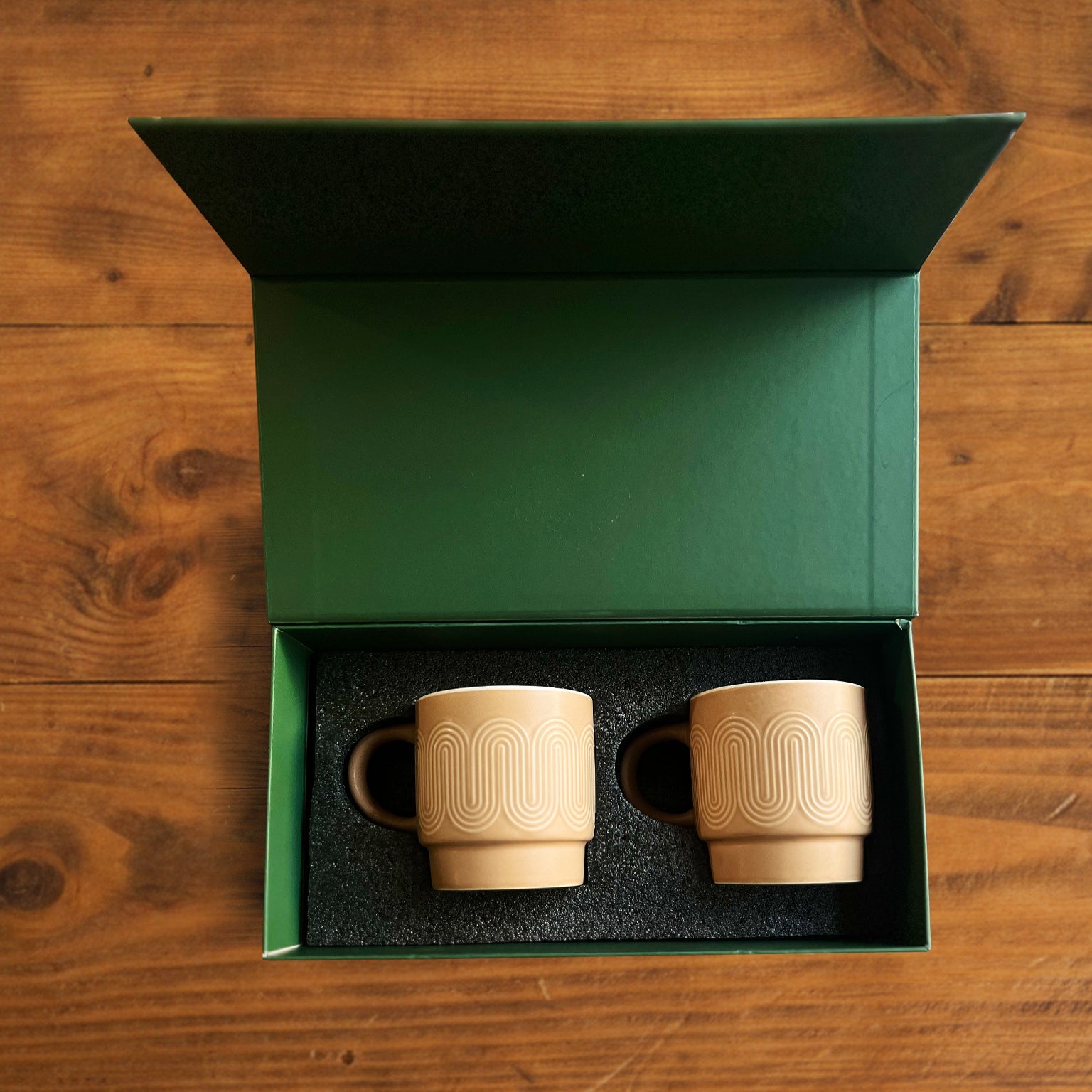 Waveform Collection Amber Drift Coffee Mug (Set of 2) – 380 ml 380ml