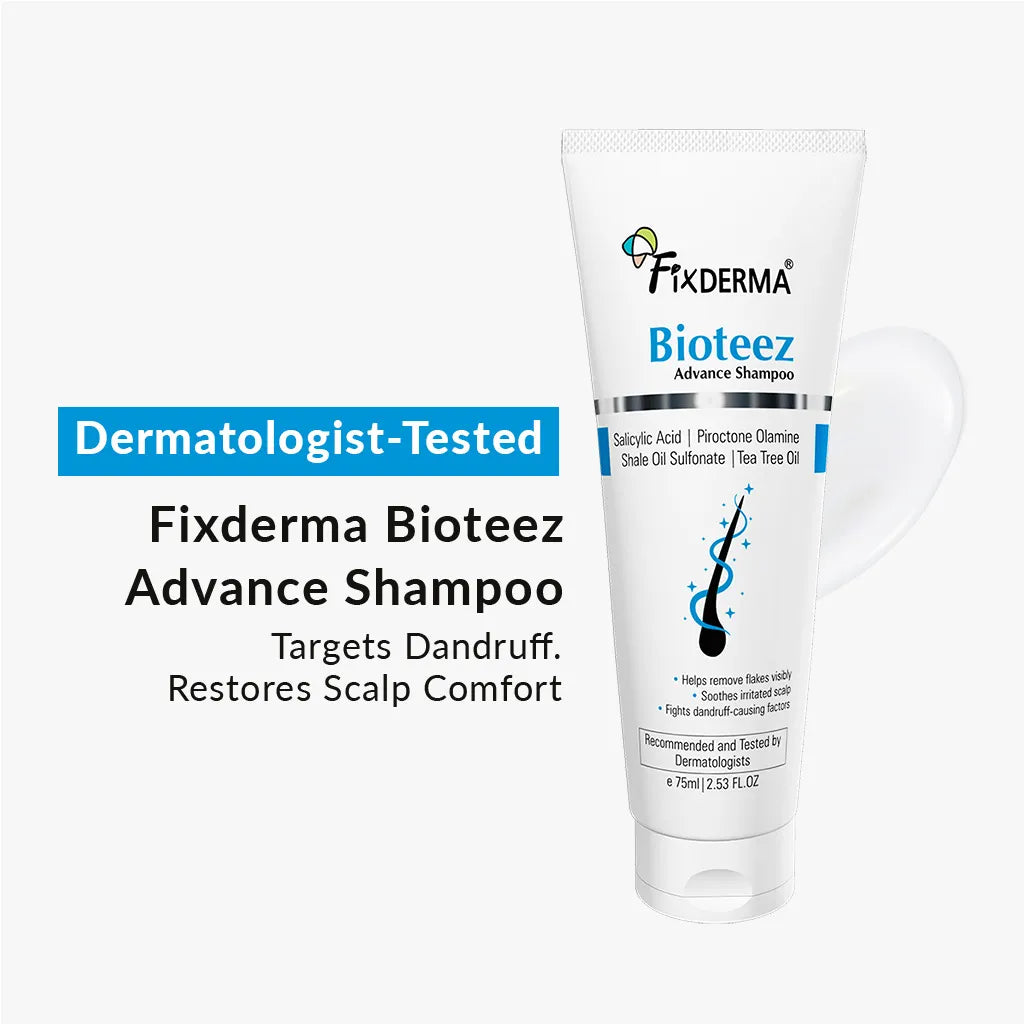 【Fixderma】 Bioteez Advance Shampoo｜バイオティーズ アドバンス シャンプー｜75ml