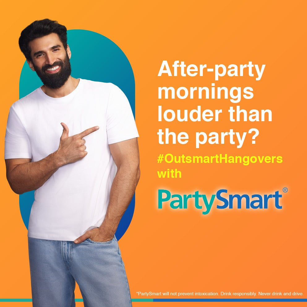 PartySmart Anti-Hangover Capsules | Cannister Pack 1x12 Capsules Canister Pack