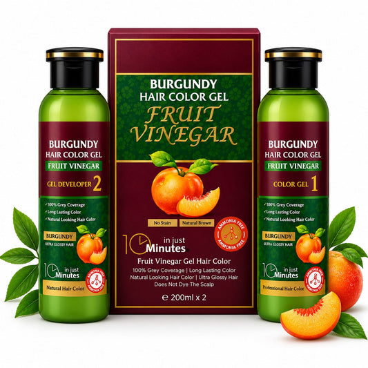 Fruit Vinegar Hair Color Gel Burgundy 400ml