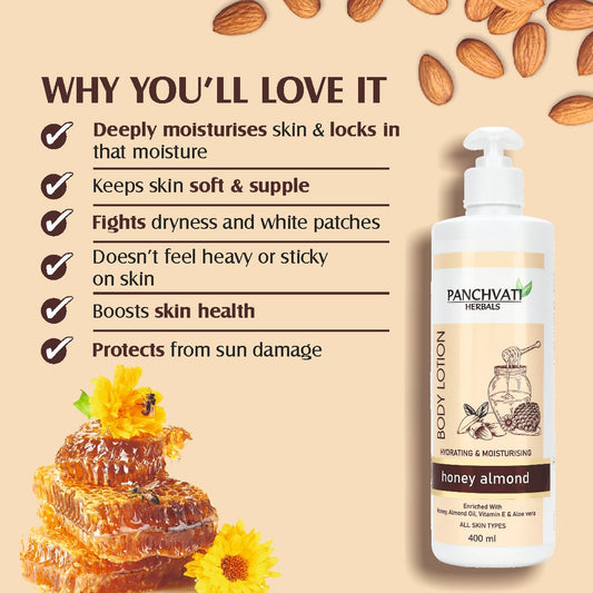 Honey Almond Body Lotion 400ml