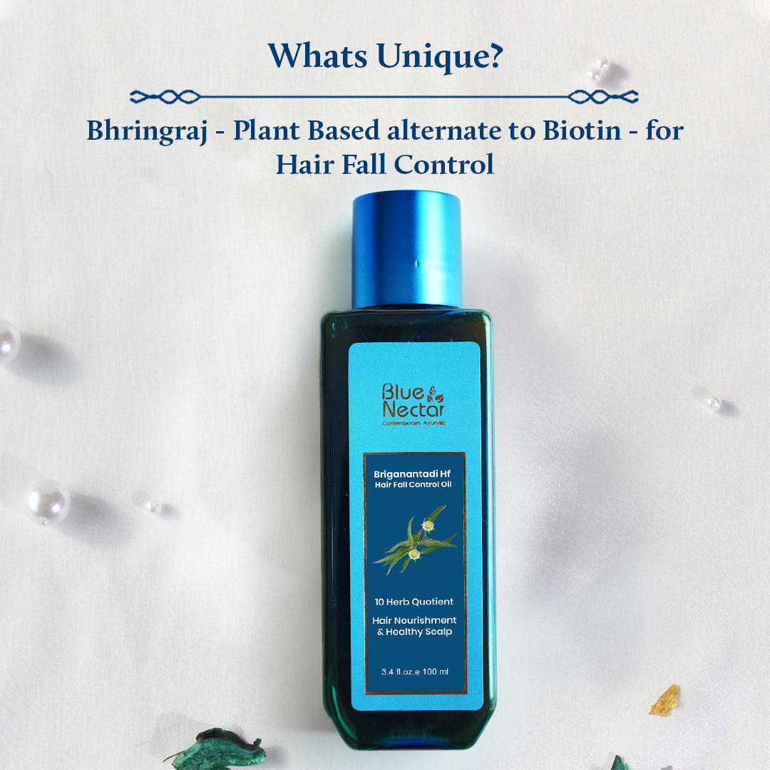 Bhringraj Hair fall Control Oil for Healthy Scalp (10 Herbs) 200ml