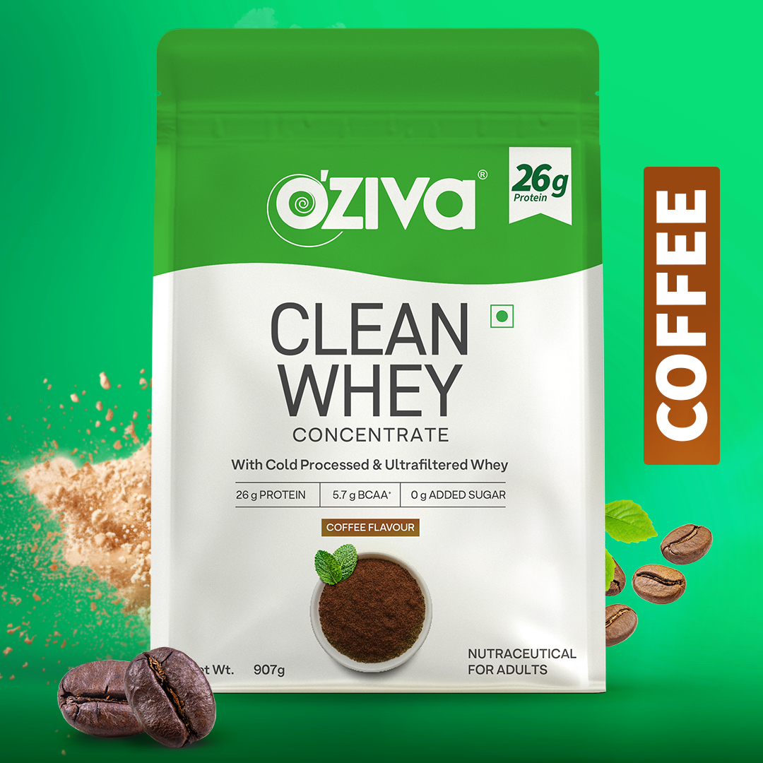 Clean Whey Concentrate 27g Protein Cold-Processed 27g