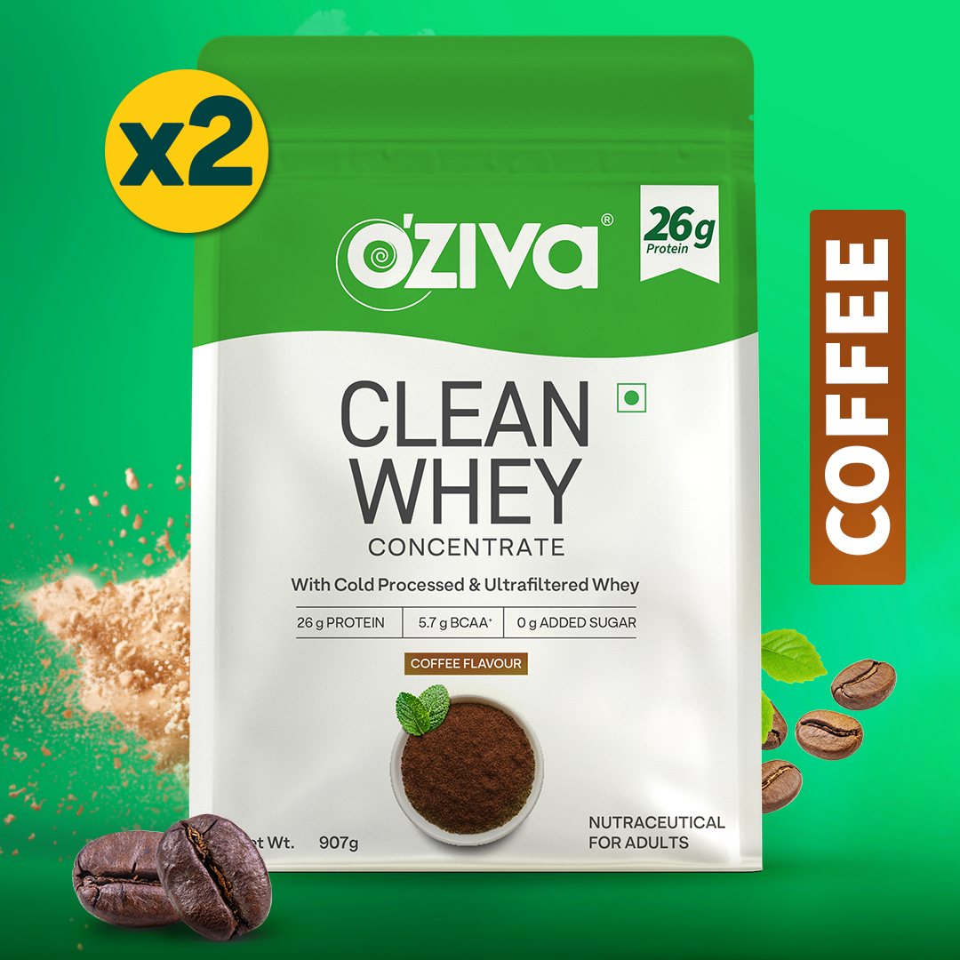 Clean Whey Concentrate 27g Protein Cold-Processed 27g