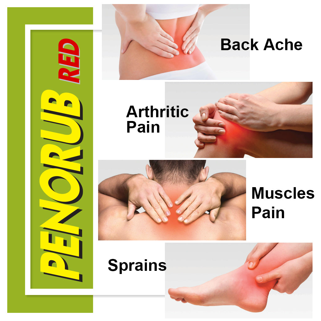 Penorub Red Ayurvedic Relief Oil