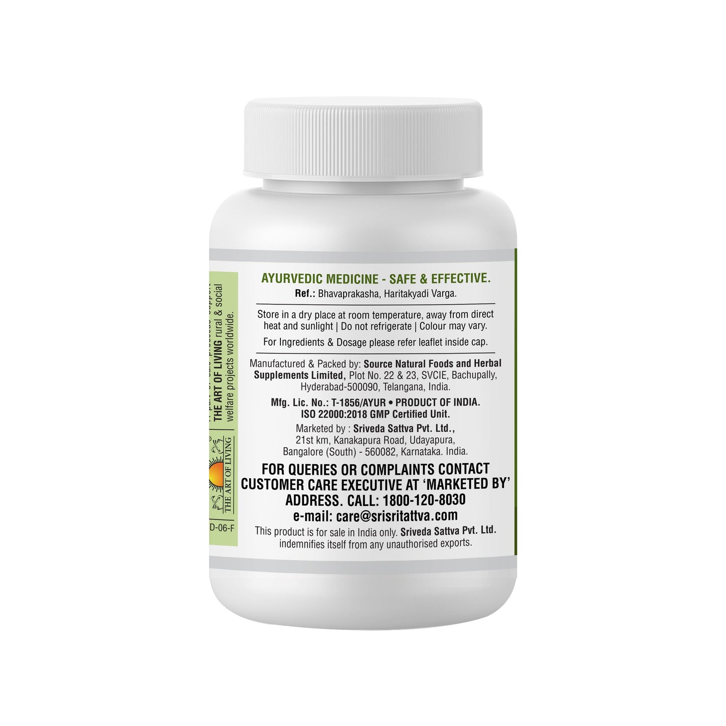 Yashtimadhu - For Treating Ulcers, 60 Tabs | 500 mg 500mg