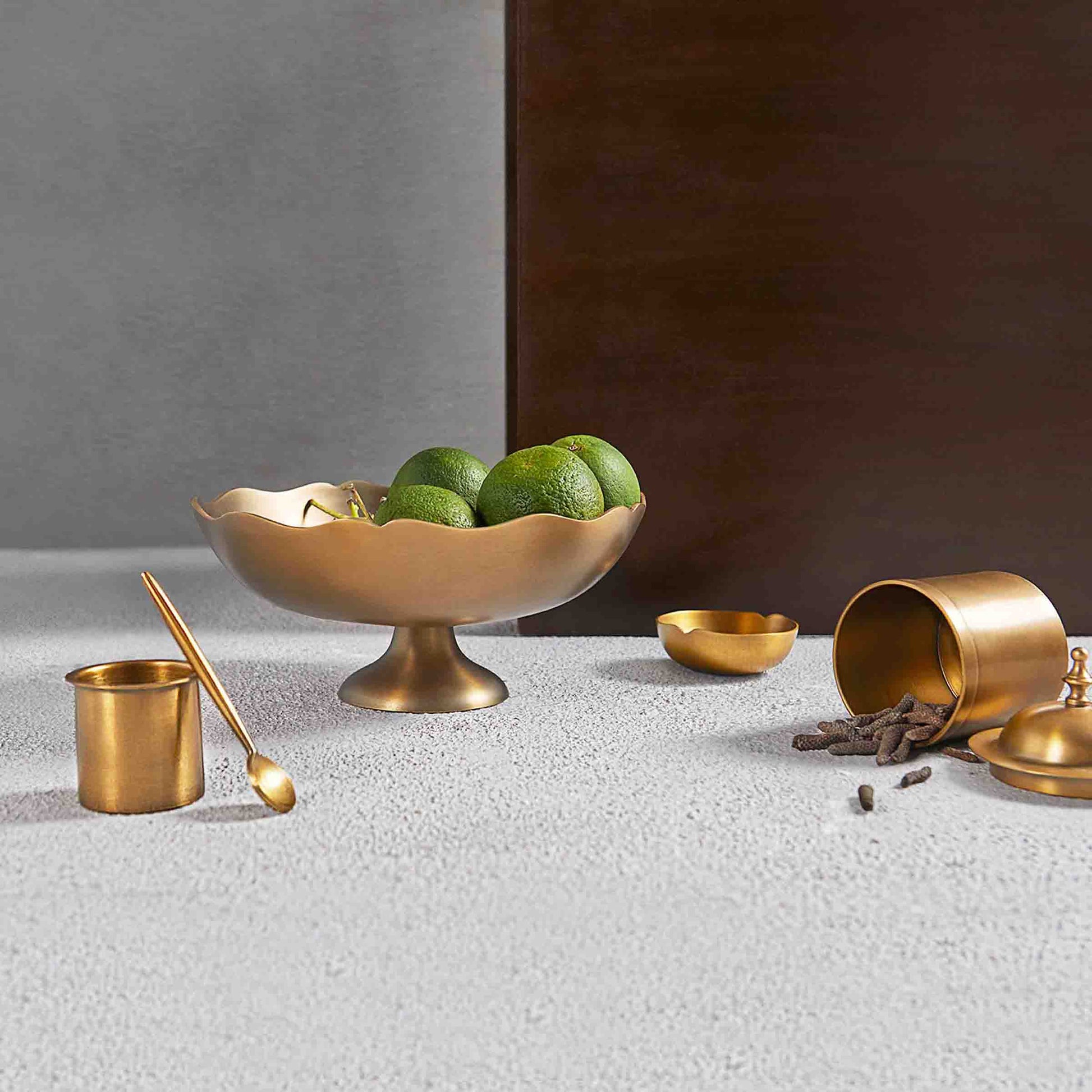 DARMA BRASS BOWL 23.8(長さ) x 23.8(幅) x 10.8(高さ); 直径: 23.8