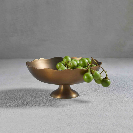 DARMA BRASS BOWL 23.8(長さ) x 23.8(幅) x 10.8(高さ); 直径: 23.8