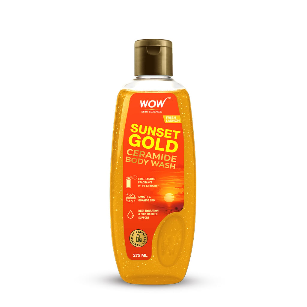 Sunset Gold Ceramide Body Wash Brightening Radiance