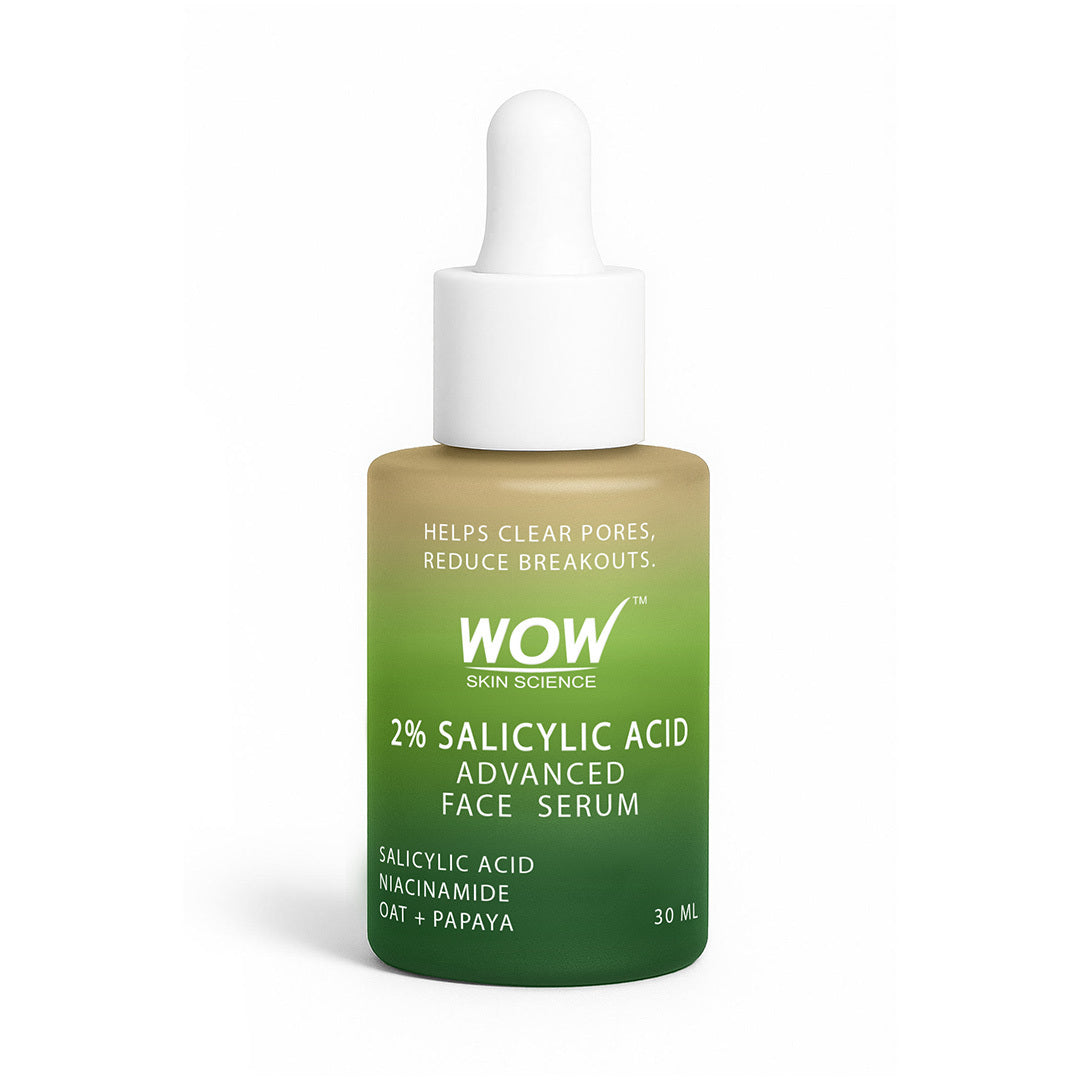 2% Salicylic Acid Face Serum Unclogs Pores & Controls Excess Oil
