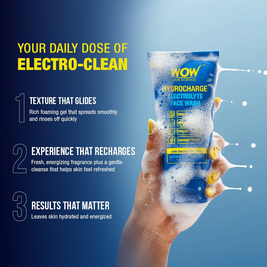 Hydrocharge Electrolyte Face Wash 150 ML