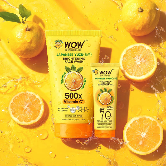Yuzu Brightening Sunscreen Gel Ultimate Radiance and Protection 200ml