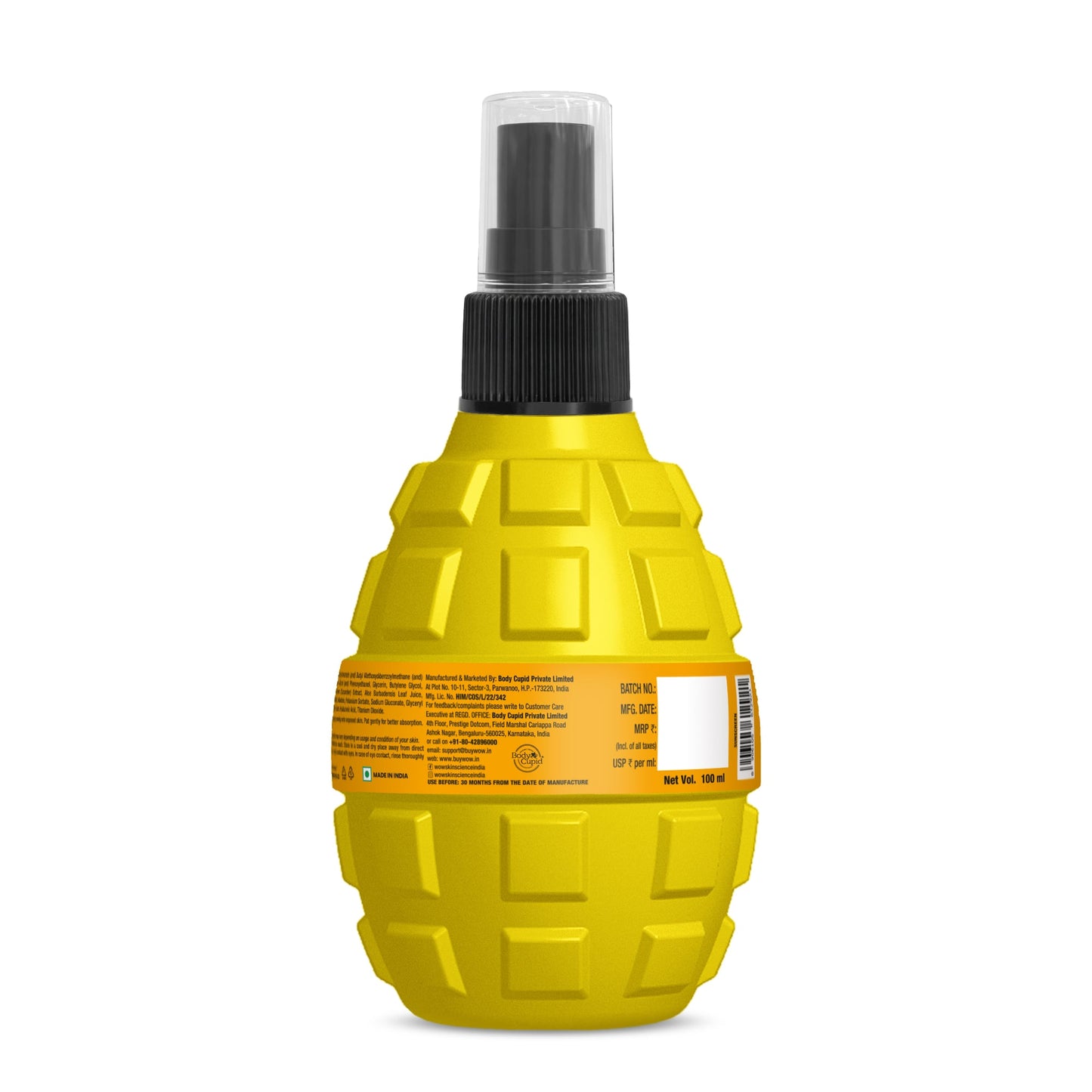 Wow Skin Science Sunscreen Spray Spf 50 100ml