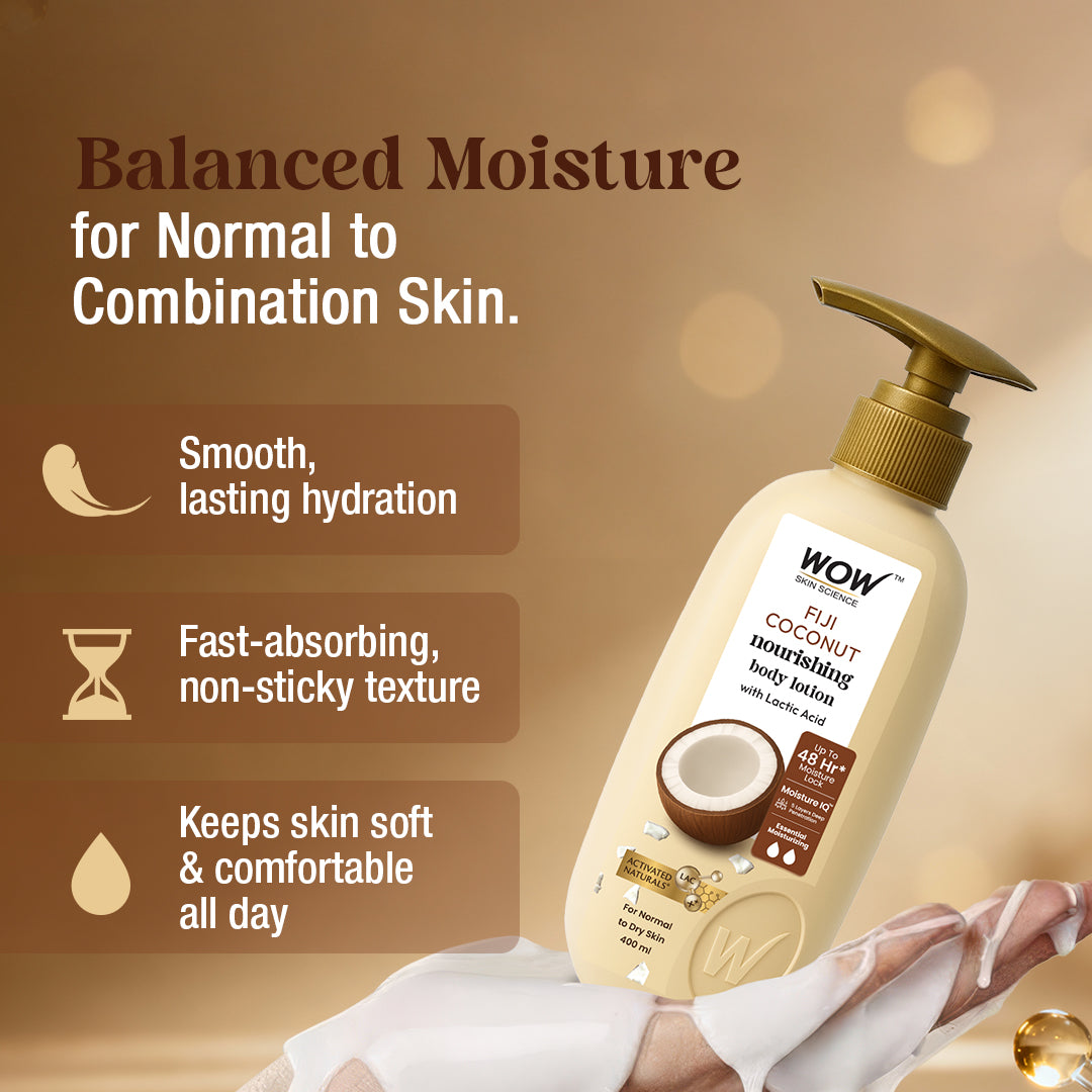Coconut Milk & Lactic Acid Body Lotion Deep Moisture Nourishment 400ml