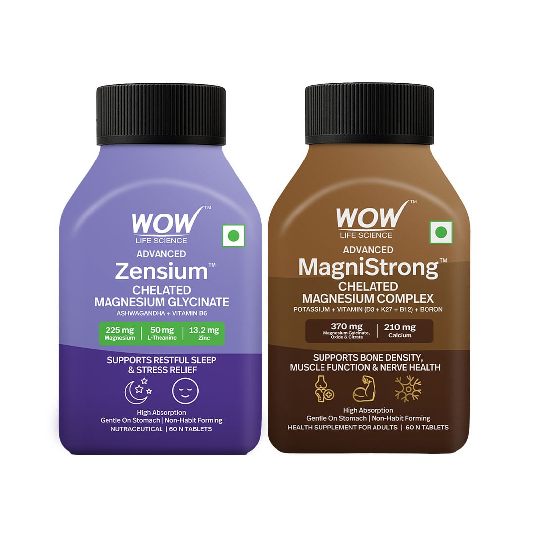 Chelated Magnesium Glycinate Complex Duo Strength & Relaxation Support