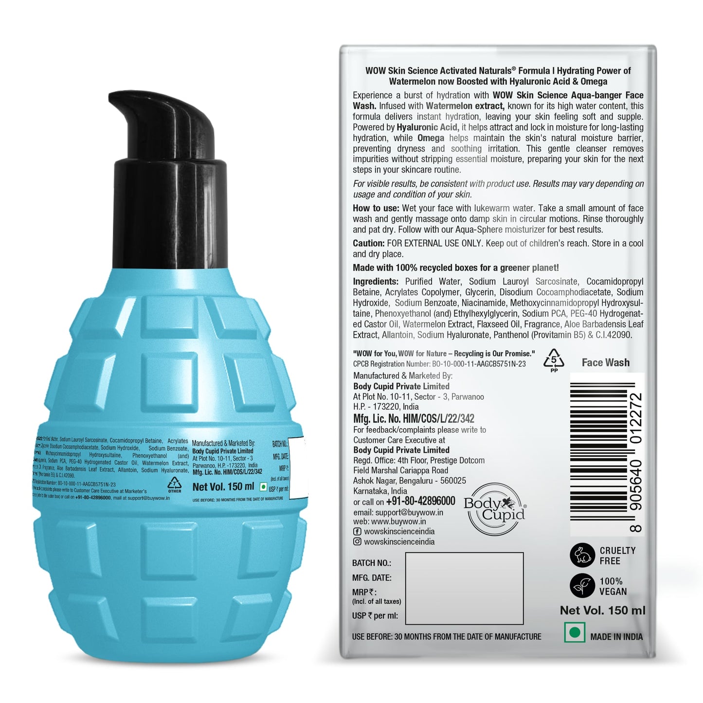 Aqua Banger Face Wash
