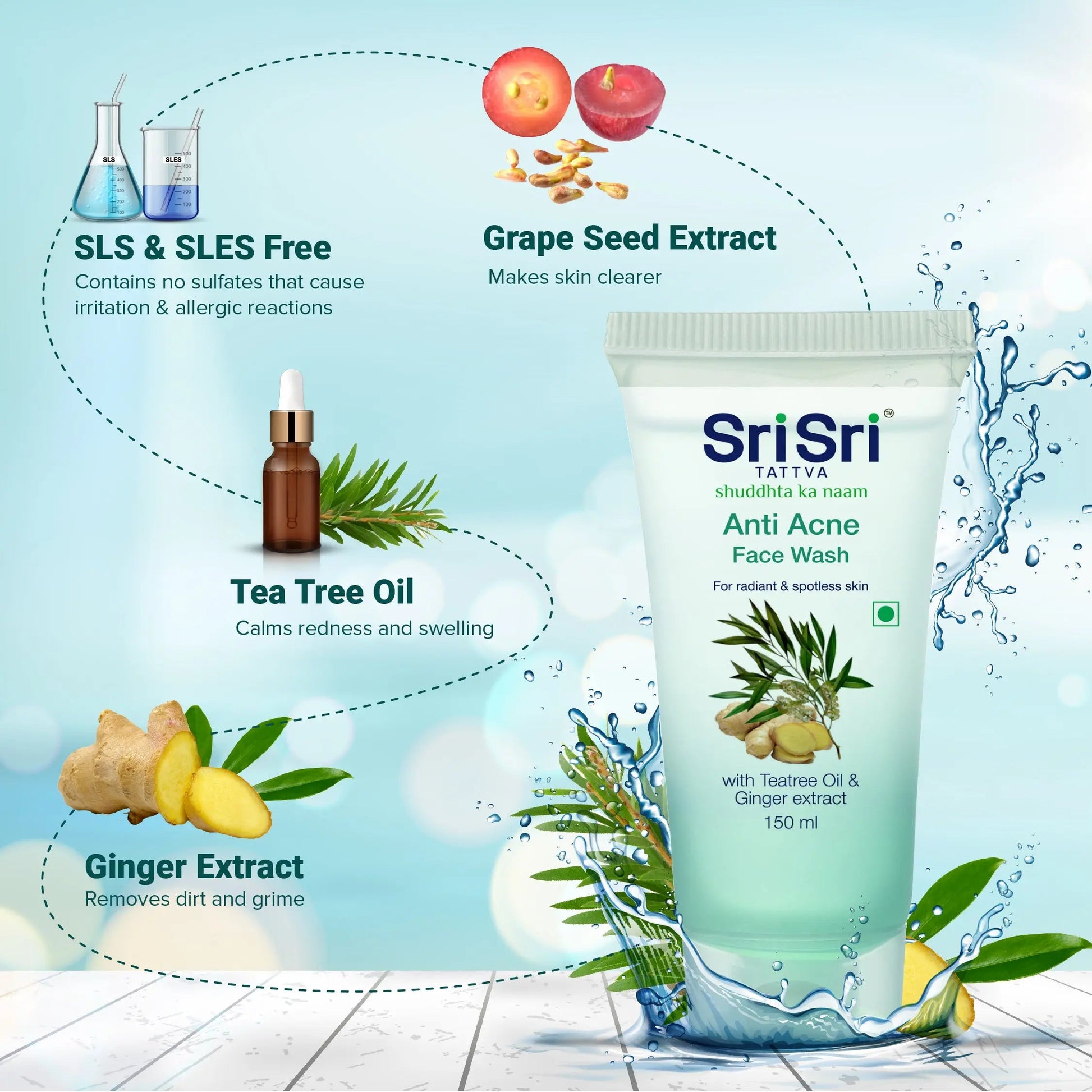 Face Wash Trio 450g