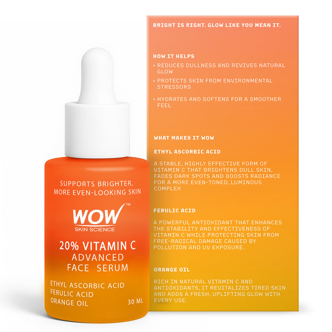 20% Vitamin C Face Serum Radiance Boost & Dark Spot Fading