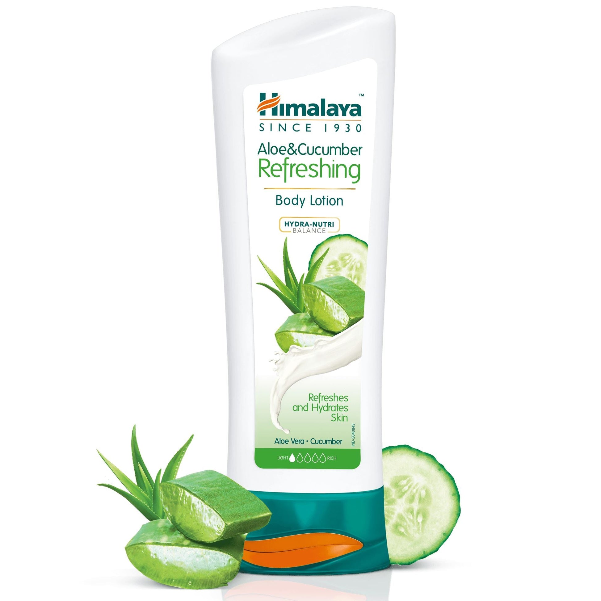 【Himalaya】 Aloe & Cucumber Refreshing Body Lotion｜アロエクウクウムベルレフレシングボディローション