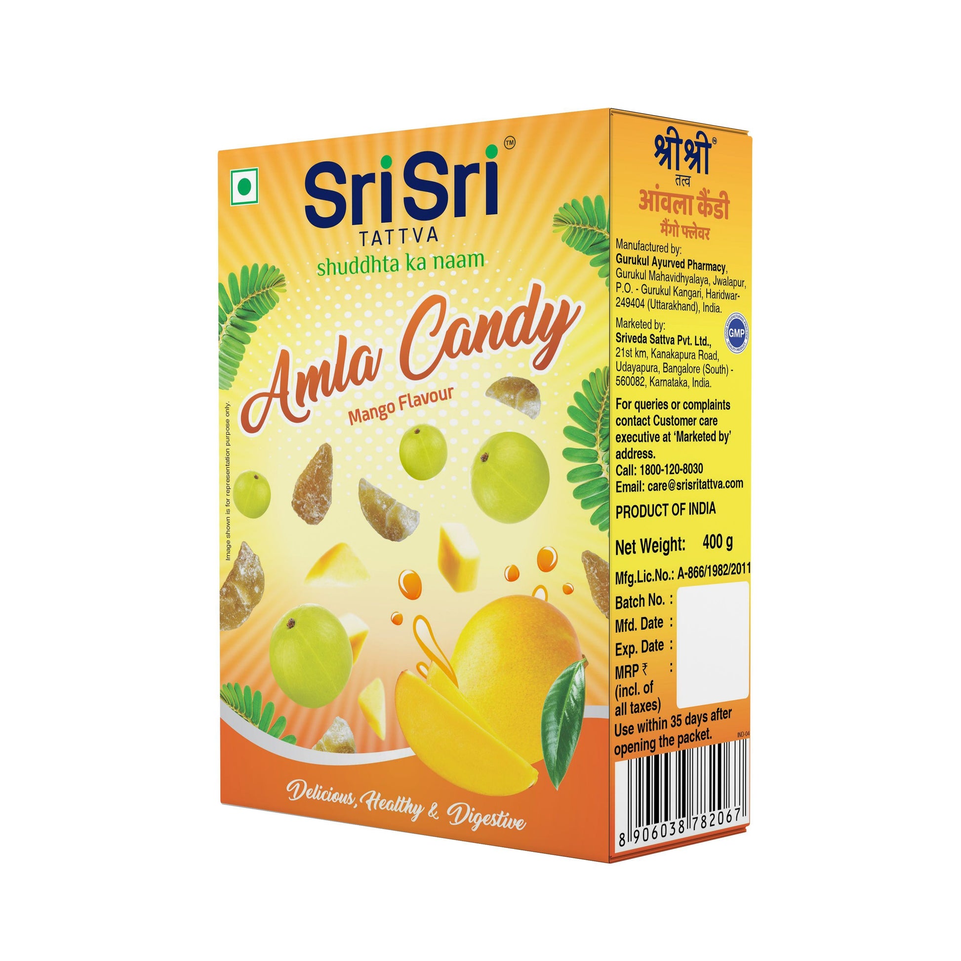 Amla Candy - Mango Flavoured - Delicious Healthy & Digestive, 400 g 400g