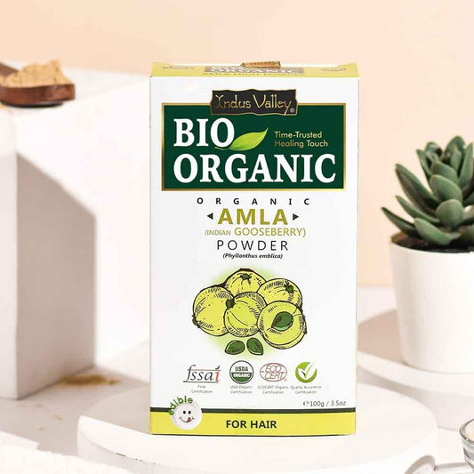 Bio Organic Amla Fruit Powder for Hair Growth and Skin 100g