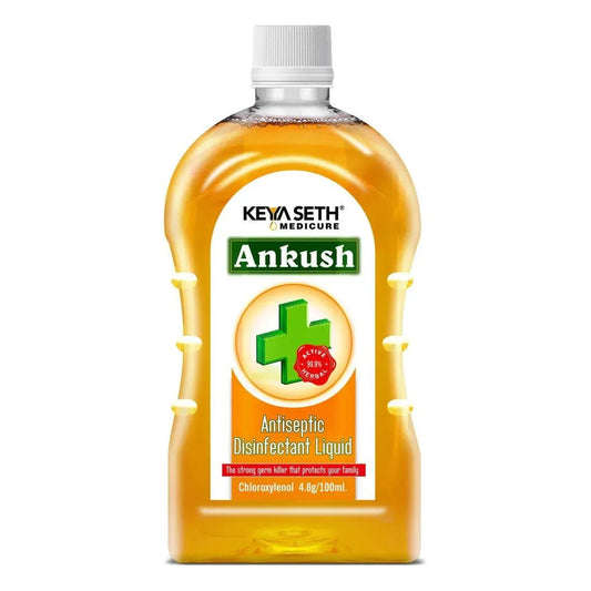 Ankush Multipurpose Personal Hygiene & Home Cleaner Liquid, Neem, Tulsi & Eucalyptus Essential Oil 550ml