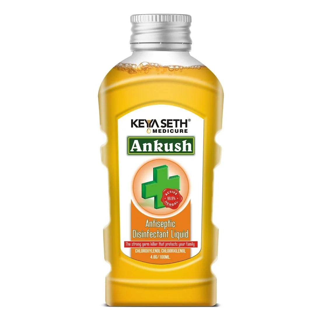 Ankush Antiseptic Disinfectant Liquid - First Aid, Medical, Multipurpose Personal Hygiene & Home Cleaner, Neem, Tulsi & Eucalyptus Essential Oil 550ml