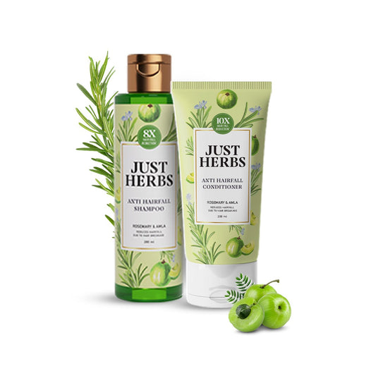 Just Herbs アンチヘアフォール シャンプーとコンディショナーの2点セット