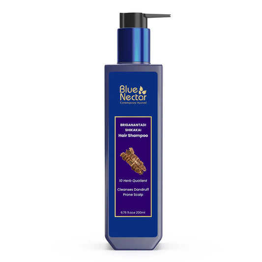 Briganantadi Shikakai Anti-Dandruff Shampoo for Men and Women(26 Herbs) 259g