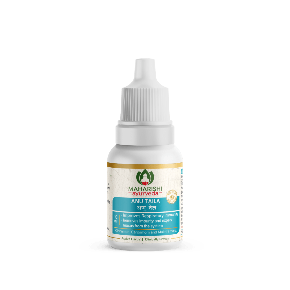 Anu Taila – Ayurvedic Nasal Oil for Congestion, Allergy & Sinus Relief
