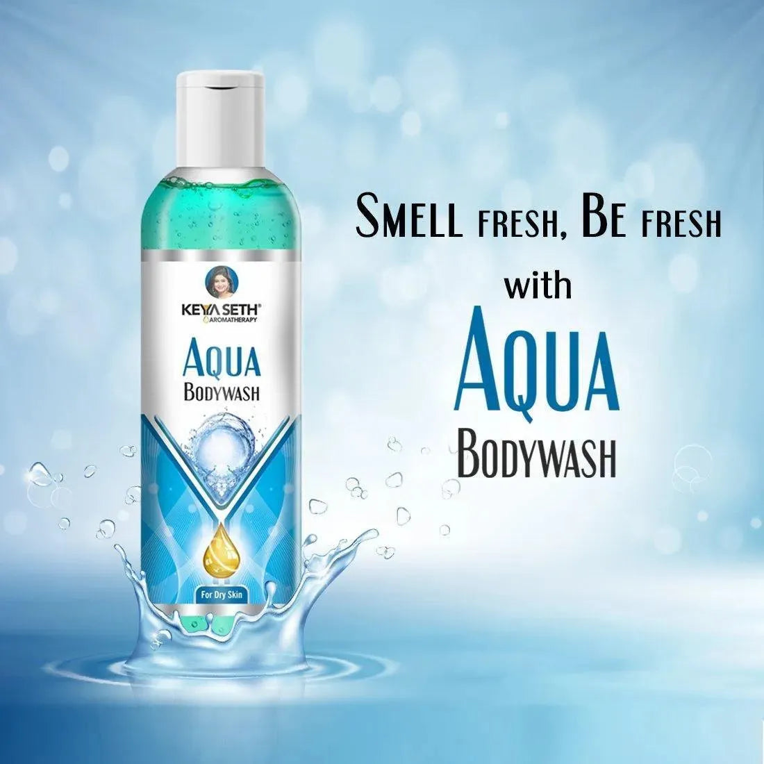 Aqua Bodywash, Shower Gel with Skin Conditioner for Dry Skin 200ml