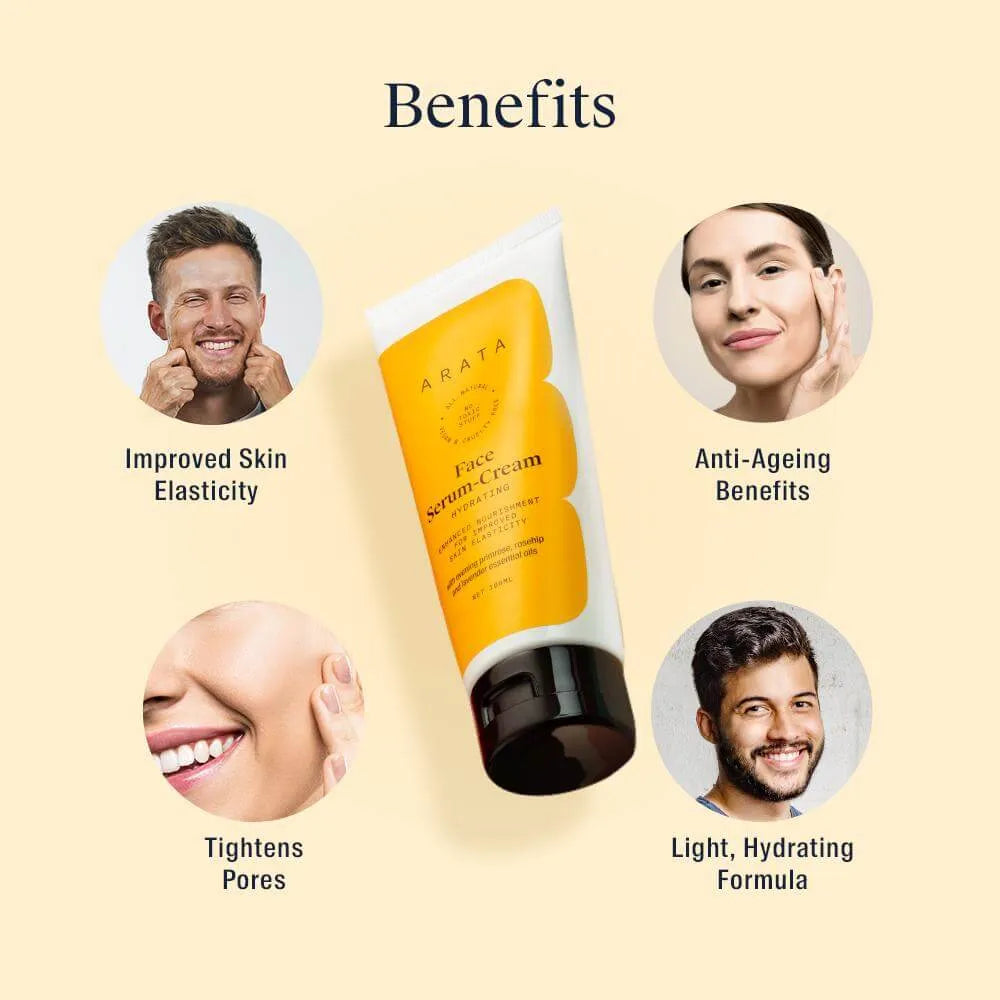 Arata Hydrating Face Serum-Cream 100g