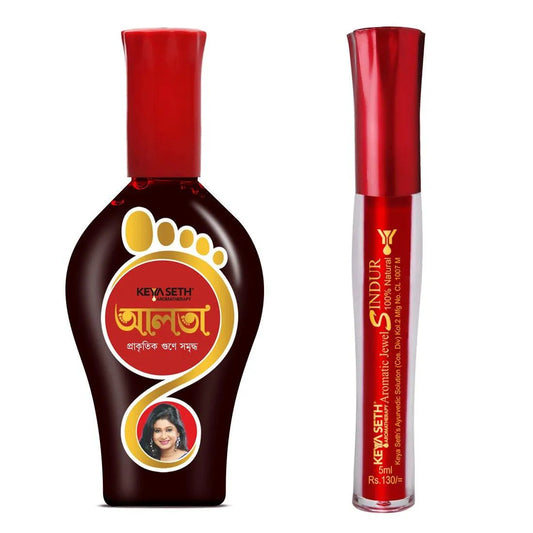 Aromatic Aalta 1Pcs + 100% Natural Aromatic Liquid Red Sindoor 1Pcs 200g